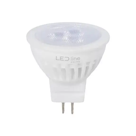 MR11 LED-fényforrás, 10/14 V AC/DC, 3 W, Hideg fehér, 5 év garancia CW 6500K 330lm, LL-248153-II SpectrumLED Exkluzív ajánlat