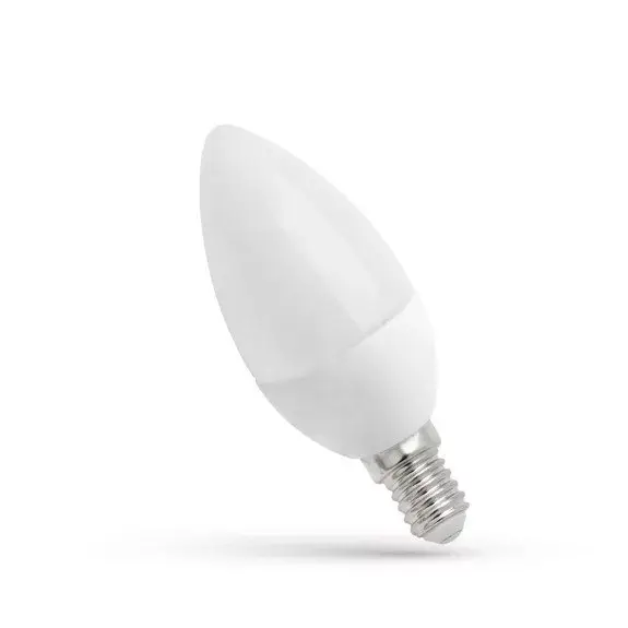 Gyors kiszállítás E14 LED-fényforrás, 4 W, Meleg fehér WW 3000K 330lm, WOJ14531 SpectrumLED
