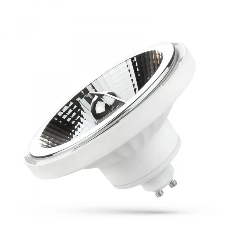 Utolsó esély AR111 GU10 LED-fényforrás, 12 W, Meleg fehér, fehér, 5 év garancia WW 3000K 1200lm, WOJ14563 SpectrumLED