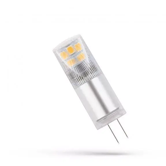 G4 LED-fényforrás, 12 V, 2,5 W, Meleg fehér, 5 év garancia WW 3000K 270lm, WOJ14430 SpectrumLED Akciós ár