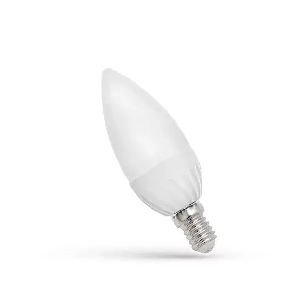 E14 LED-fényforrás, 6 W, Hideg fehér CW 6000K 560lm, WOJ13027 SpectrumLED Utolsó esély