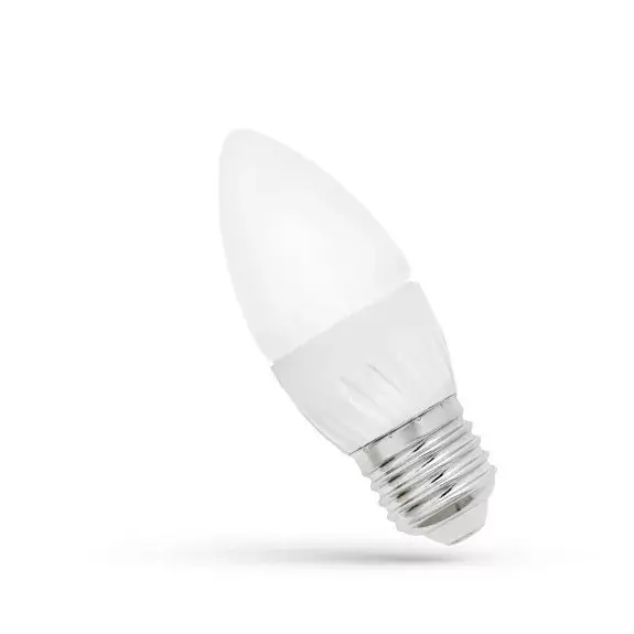 Népszerű E27 LED-fényforrás, 6 W, Hideg fehér CW 6000K 560lm, WOJ13062 SpectrumLED