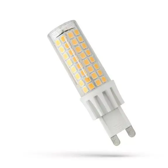 G9 LED-fényforrás, 7 W, Hideg fehér CW 6000K 790lm, WOJ14165 SpectrumLED Újdonság
