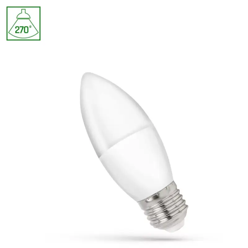 Korlátozott ajánlat E27 LED-fényforrás, 1 W, Természetes fehér NW 4000K 90lm, WOJ14455_1W SpectrumLED