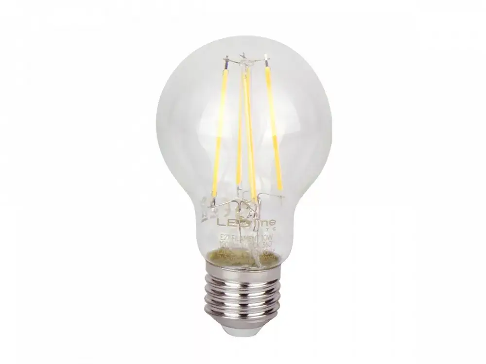 E27 LED-fényforrás, 10 W, filament, Meleg fehér WW 2700K 1200lm, LL-202283 SpectrumLED Vásárlói kedvenc