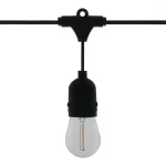 LEDline LEDOM Garden garlandE27 5m + 10 x E27 1W LL-477323 LED line Azonnali szállítás