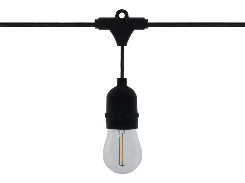 LEDline LEDOM Garden garlandE27 5m + 10 x E27 1W LL-477323 LED line Azonnali szállítás