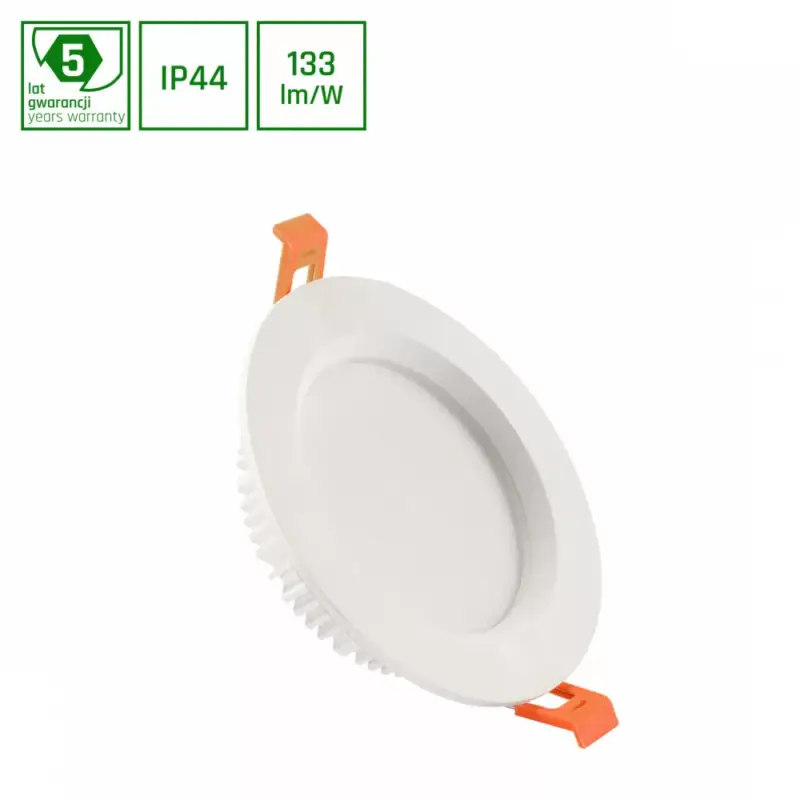 DURE 3 MAX DOWNLIGHT 12W NW 230V 110DEG IP44 IK06 FI140x30 WHITE ROUND 5 YEARS WARRANTY SLI043013NW_PW SpectrumLED Legjobb ár