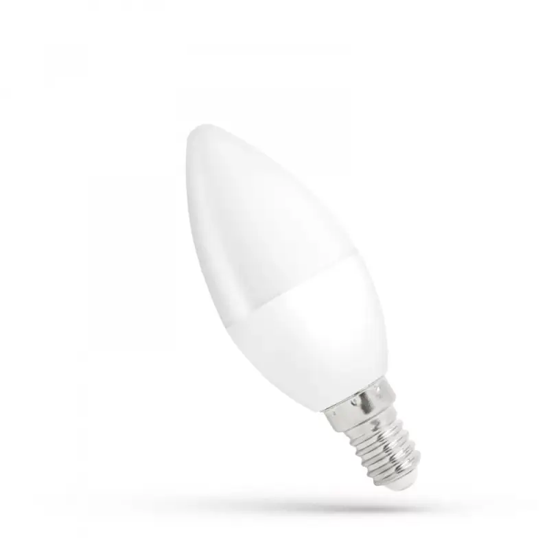 Akció E14 LED-fényforrás, 1 W, Hideg fehér CW 6000K 90lm, WOJ14453 SpectrumLED