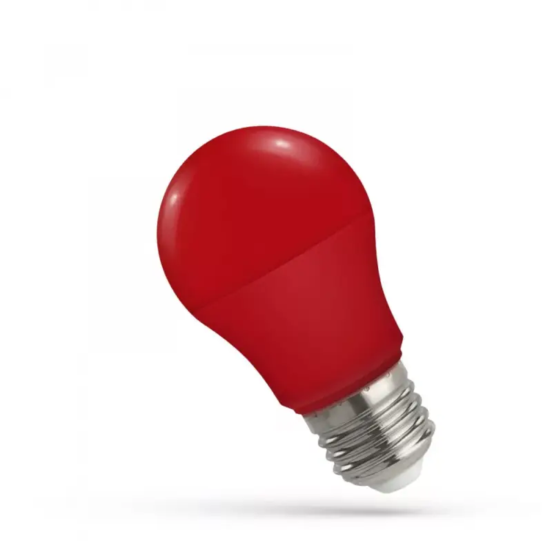Expressz kézbesítés E27 LED-fényforrás, 4,9 W, PirosK lm, WOJ14605 SpectrumLED