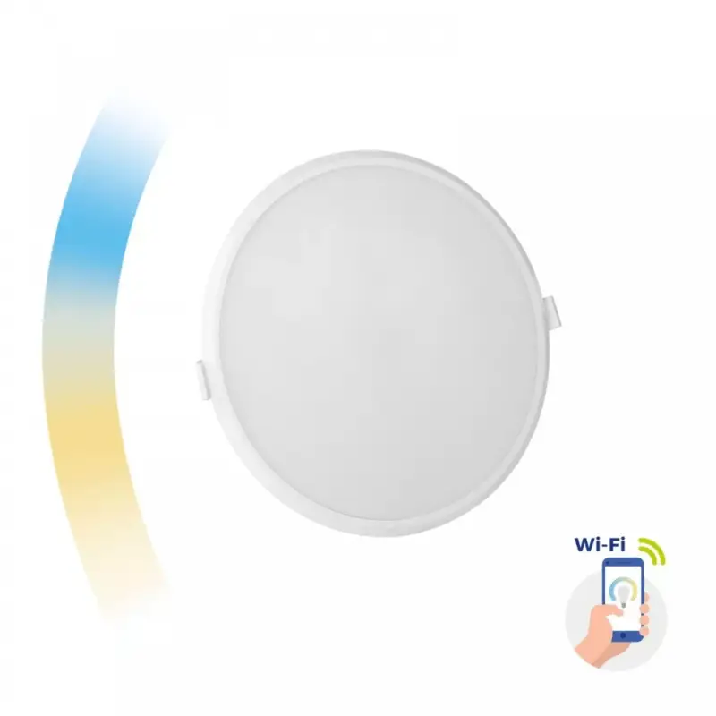 ALGINE 22W CCT+DIM Wi-Fi Spectrum SMART körpanel, süllyeszthető SLI038017CCT SpectrumLED Csak ma