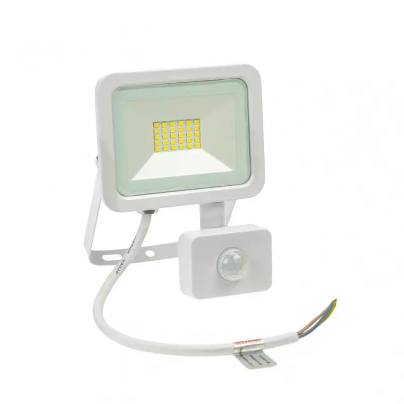 Népszerű NOCTIS LUX 2 mozgásérzékelős LED-reflektor, 100°, IP44, 20 W, Meleg fehér, fehér SLI029042WW_CZUJNIK SpectrumLED