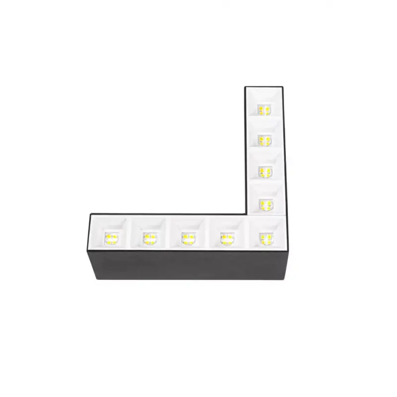 Szuper ajánlat ALLDAY INSPIRE ELEMENTS L DARK LIGHT Lineáris lámpa, 8W, 50°, IP20, szabályozható, Természetes fehér, fehér, 5 év garancia WOJP07700 SpectrumLED