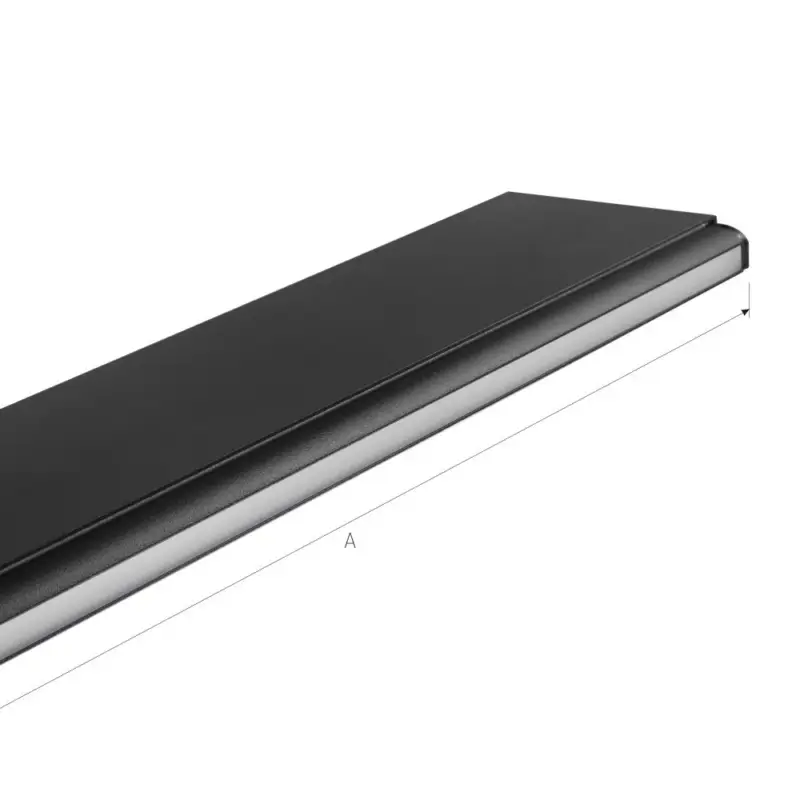 Csak ma ALLDAY ASYMMETRIC Lineáris lámpa, 55W, 110°, IP20, szabályozható, Természetes fehér, fekete, 5 év garancia WOJP03432 SpectrumLED