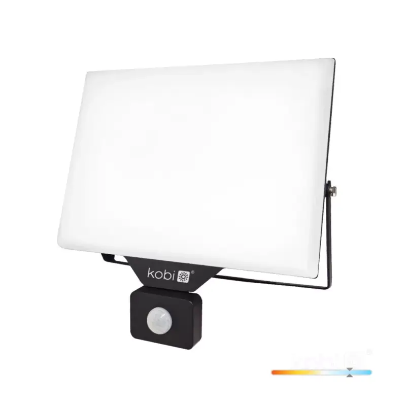 Outlet DELYO MHNC LED-reflektor, 110°, IP54, 100 W, Hideg fehér, fekete KOBI-004243 SpectrumLED