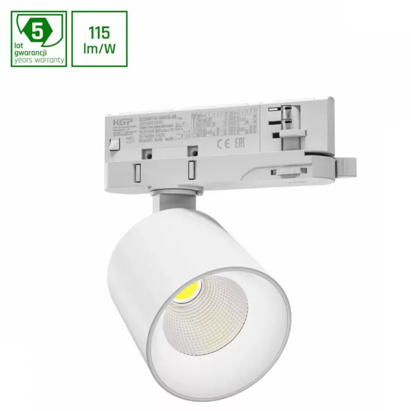 ARTEMIDA MINI háromfázisú sínes lámpa, 6,5-20W, 36/60°, CRI 90, Meleg fehér, Fehér SLI033024WW_PW SpectrumLED Prémium