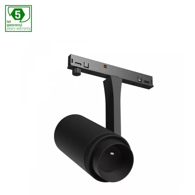 SYSTEM SHIFT NANO - SPOT ZOOM TRACKLIGHT 40x80x145MM 7W 15-45DEG BLACK 5Y WARRANTY WLD80012 SpectrumLED Vedd meg most
