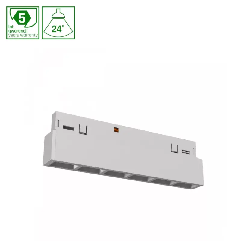 SYSTEM SHIFT NANO - GRID XS LINEAR TRACKLIGHT 100X12X30MM 6W 24DEG WHITE 5Y WARRANTY WLD80002 SpectrumLED Utolsó esély