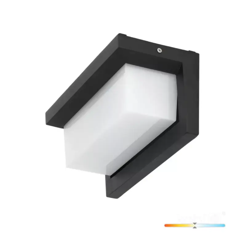 Csak ma Garden wall lamp LED LENTERO 12W 4000K LX IP54 black LED2B KOBI-003705 KOBI