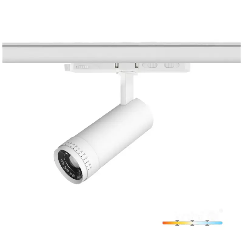 NEXTRACK VISION háromfázisú sínes lámpa, 10W, 10/60°, CRI 90, Szabályozható színhőmérséklet, Fehér KOBI-001824 KOBI Olcsó