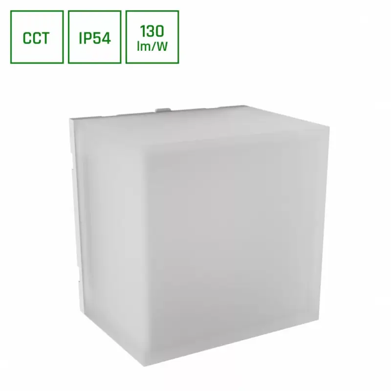 Gyors szállítás SCATOLLO 5W 230V CCT IP54 100x100x75 mm SLI003036CCT_PW SpectrumLED
