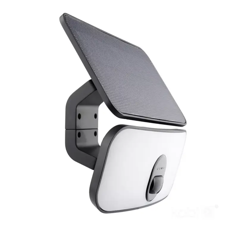 NEW PHOENIX napelemes LED-reflektor, 120°, IP65, 13 W, Természetes fehér, fekete KOBI-001810 KOBI Különleges ajánlat