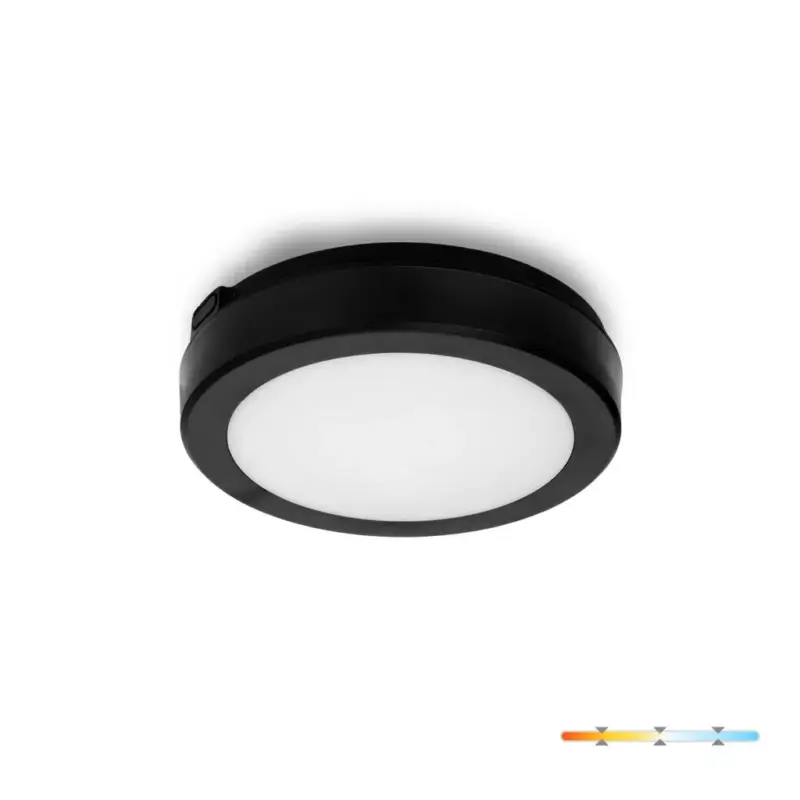Ceiling lamp LED NAIROS G2 12W 3CCT IP65 black Kobi Premium KOBI-001695 SpectrumLED Biztonságos fizetés