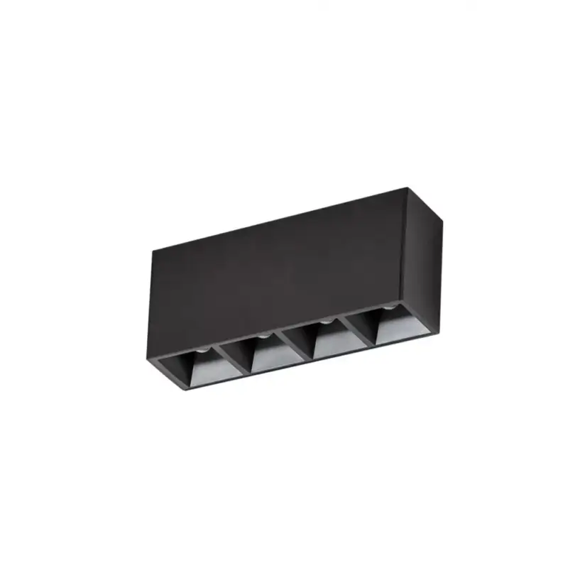 ALLDAY INSPIRE ONE DARK LIGHT Lineáris lámpa, 17W, 50°, IP20, Meleg fehér, fekete, 5 év garancia WOJP07066 SpectrumLED Expressz kézbesítés