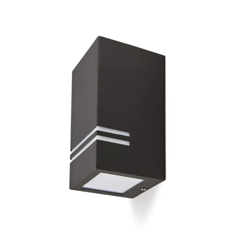 Ne maradj le Garden wall lamp QUAZAR 11 1xGU10 IP44 black Kobi KOBI-002265 KOBI