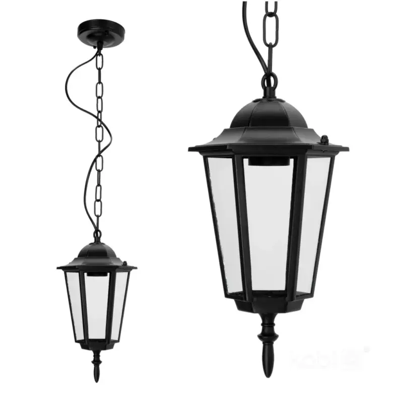 Garden hanging lamp LO4105 1xE27 IP54 black Kobi KOBI-002260 KOBI Exkluzív ajánlat