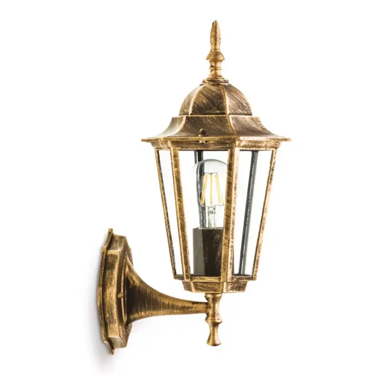 Garden wall lamp LO4101 1xE27 IP54 gold Kobi KOBI-002250 KOBI Expressz szállítás