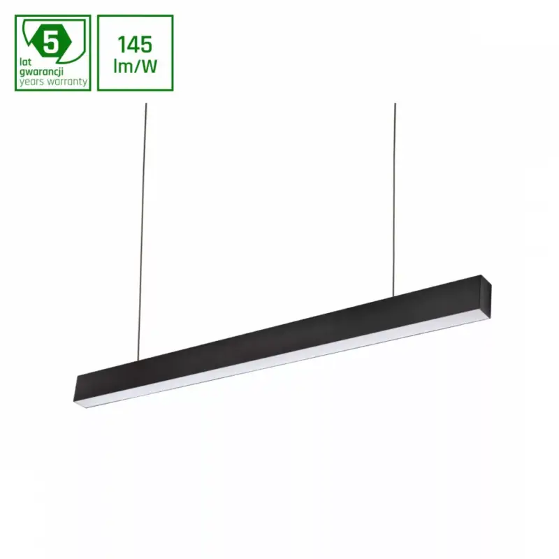 ALLDAY INSPIRE ONE Lineáris lámpa, 46W, 115°, IP20, mozgásérzékelős, Természetes fehér, fekete, 5 évgarancia WOJP09772 SpectrumLED Legjobb ár