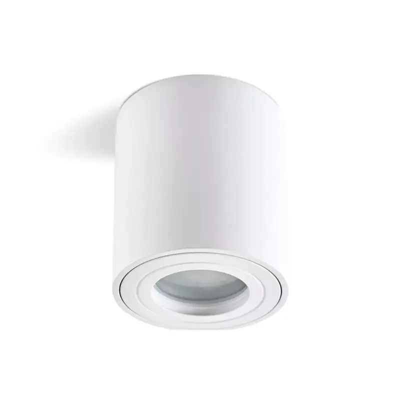 Vedd meg online Downlight AQUARIUS 1xGU10 round IP44 white Kobi KOBI-002002 SpectrumLED