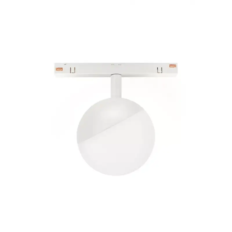 SYSTEM SHIFT - GLOBE, SPHERE TRACK LIGHT 100X148MM 5W 165DEG WHITE 5Y WARRANTY CASAMBI WLD40033_CASAMBI SpectrumLED Vásárlói kedvenc