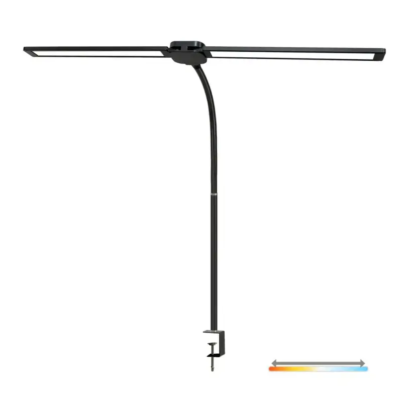 Nézd meg most Lampka biurkowa LED TENUIX DUO 2 14W CCT czarna LED2B KOBI-004165 KOBI