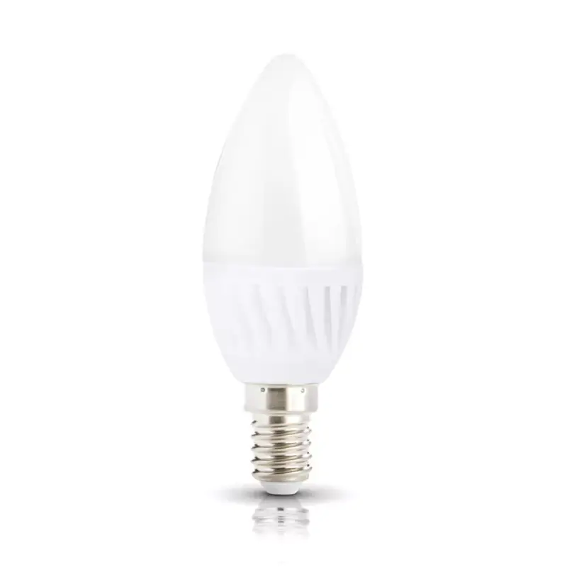 Olcsó E14 LED-fényforrás, 9 W, Természetes fehér, Prémium NW 4000K 900lm, KOBI-001371 KOBI