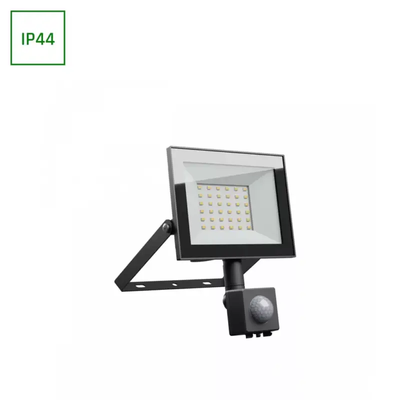 NOCTIS LUX 4 mozgásérzékelős LED-reflektor, 100°, IP44, 30 W, Hideg fehér, fekete SLI029072CW_CZUJNIK_PW SpectrumLED Vedd meg most