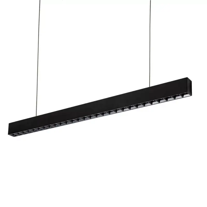 Újdonság ALLDAY INSPIRE ONE DARK LIGHT Lineáris lámpa, 46W, 50°, IP20, szabályozható, Meleg fehér, fekete, 5 év garancia WOJP07785 SpectrumLED