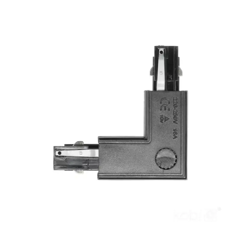 External connector for 3-circuit track L RIGHT black Kobi KOBI-002827 KOBI Kedvezményes ár
