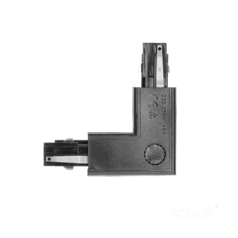 Bestseller External connector for 3-circuit track L LEFT black Kobi KOBI-002825 KOBI