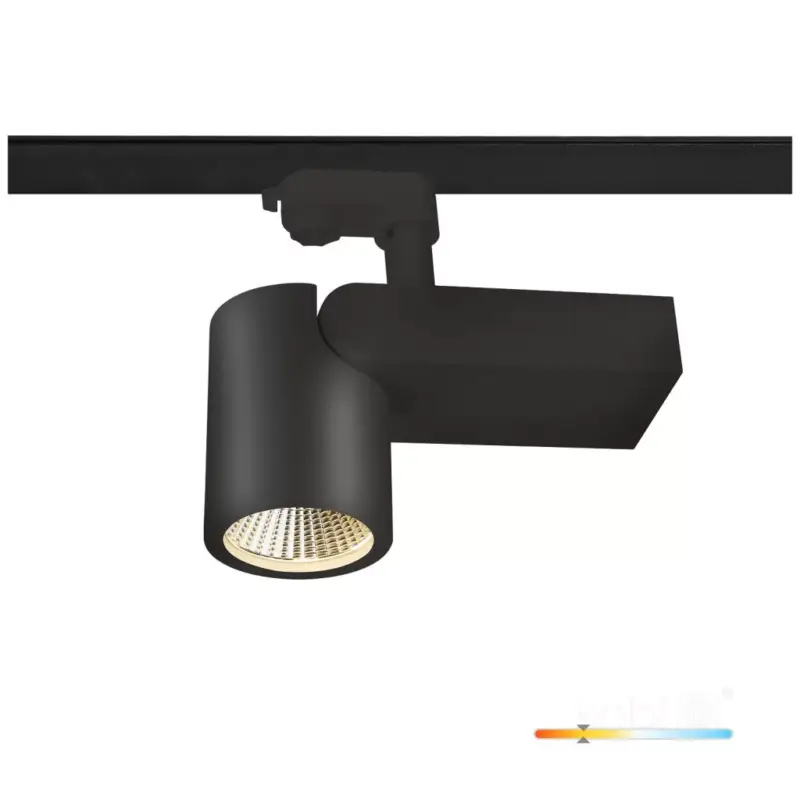 NEXTRACK NT5 háromfázisú sínes lámpa, 28W, 15°, CRI 90, Fekete KOBI-000116 KOBI Népszerű