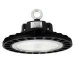 PHANTOM Csarnokvilágító, 120°, IP65, IK08, 100 W, Természetes fehér, fekete, 5 év garancia LL-203167 LED line Népszerű