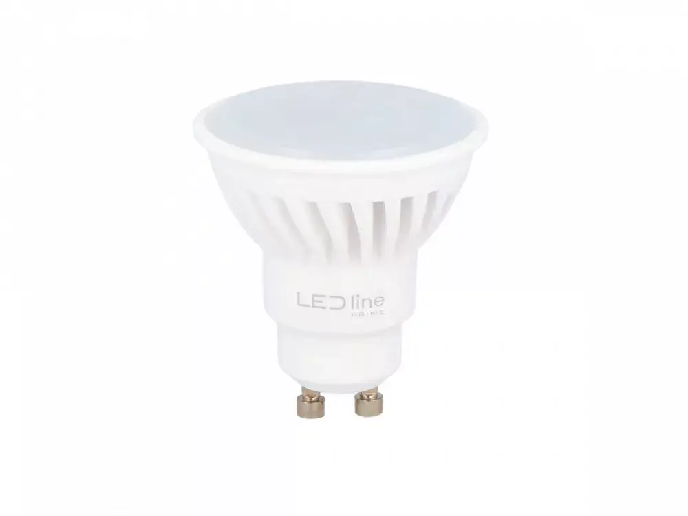 GU10 LED-fényforrás, 5 W, Hideg fehér, 5 év garancia CW 6500K 700lm, LL-201477 LED line Expressz kézbesítés