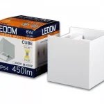 Vedd meg most LEDline LEDOM Outdoor wall mounted luminaire LED 2x3W 4000K IP54 white CUBE LL-478184 SpectrumLED