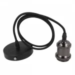 LEDline® Suspended luminaire 1xE27 aluminum pearl black LL-249853 LED line Szuper akció