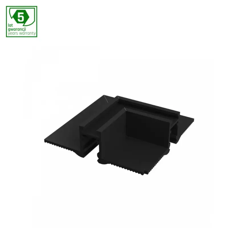 Utolsó esély SYSTEM SHIFT NANO - CONNECTOR "L" HORIZONTAL TRIMLESS BLACK WLD80040 SpectrumLED