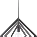 Lampa wisząca TRIK M ROMB czarna KOBI-000738 KOBI Különleges ajánlat