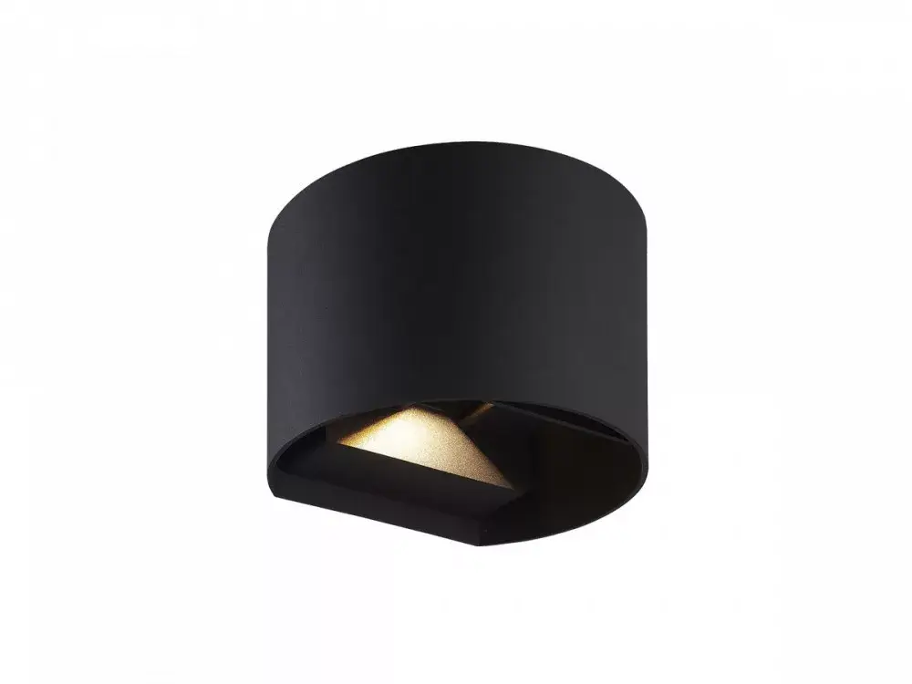LED line LITE Outdoor wall mounted luminaire LED 2x3W 4000K IP54 black CILINDER LL-475541 LED line Prémium