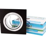 LEDline LEDOM Downlight alu. square black brushed adjustable LL-241093 LED line Ajánlat