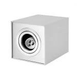Szuper ajánlat LEDline® tube surface spotlight square adjustable brushed silver CUBO LL-249747 LED line